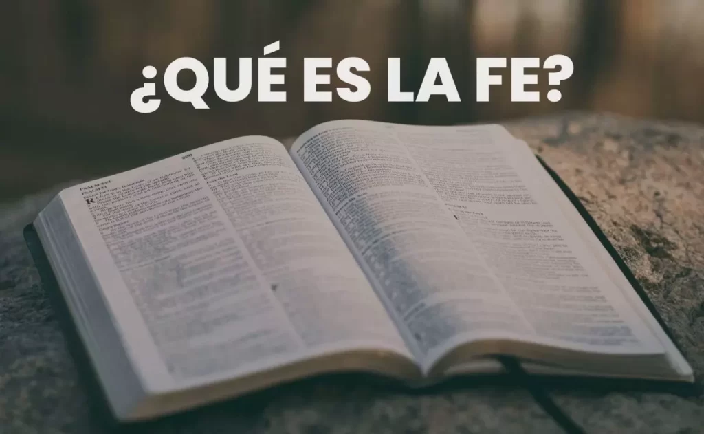 Estudio bíblico sobre la fe
