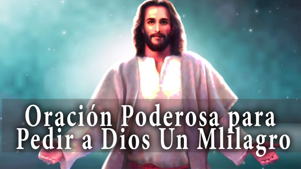 Oración milagrosa para pedir ayuda urgente a Dios