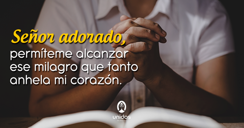 Oración para recibir un milagro